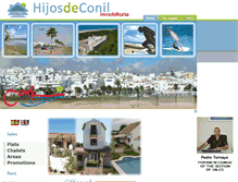 Tablet Screenshot of hijosdeconil.com